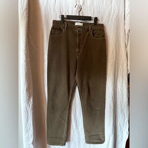 Abercrombie & Fitch Ultra High Rise 90s Straight Size 12/31 NWOT